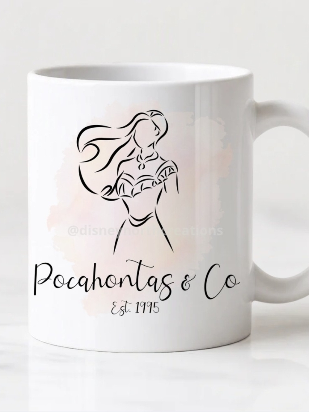 Disney Pocahontas Princess Ceramic Mug